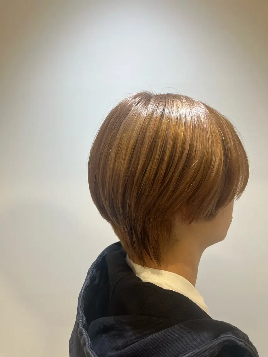 ショート ブリーチカラー特化 美容師/𝕐𝕌𝕀のヘアスタイル