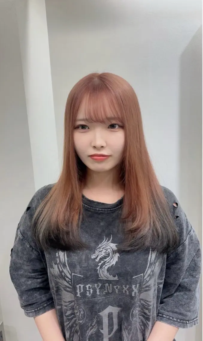 ロング カラー レイヤーカット 【fifth】渡部 永遠のヘアスタイル