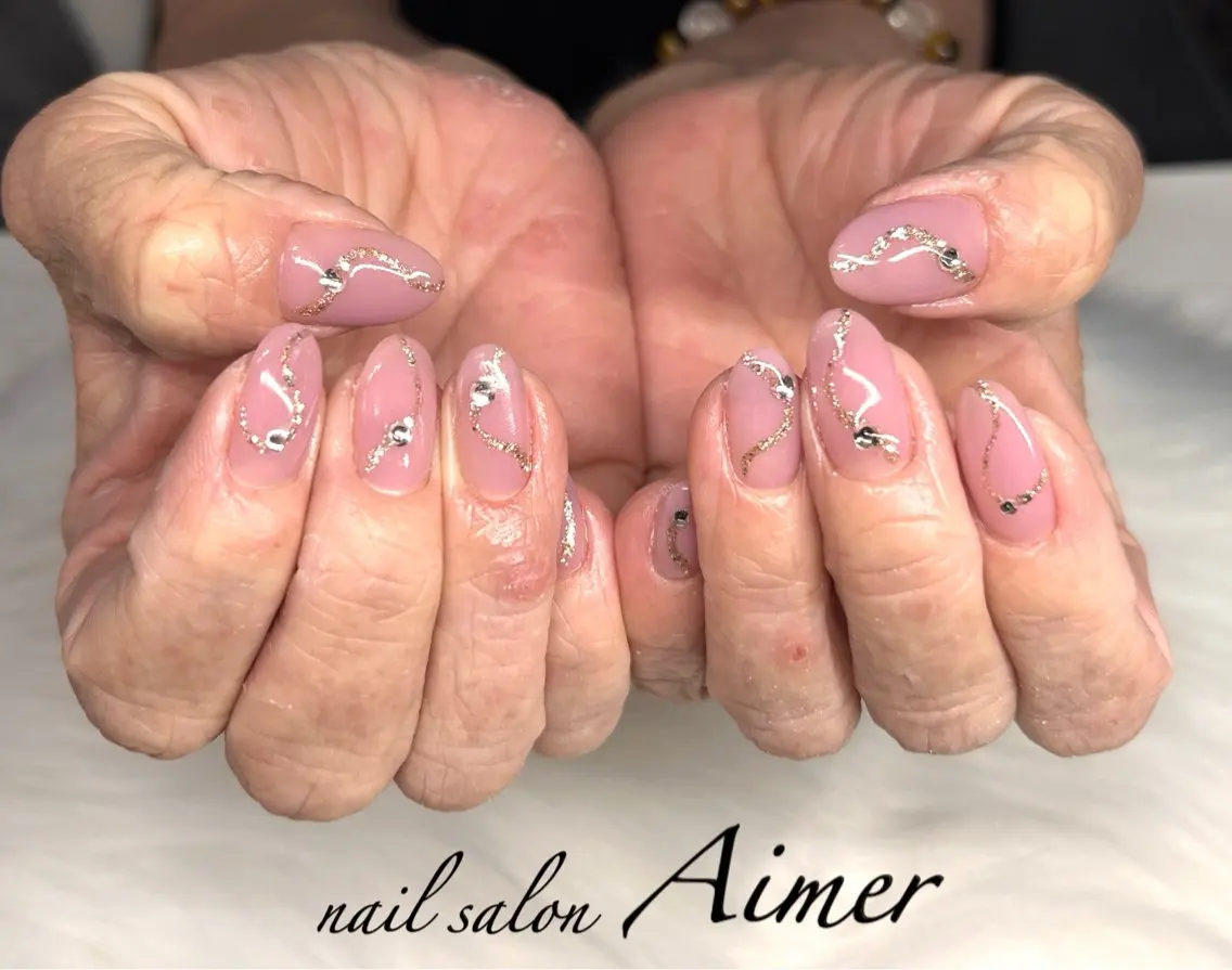 ネイル ハンドネイル nail salon Aimerのネイルデザイン