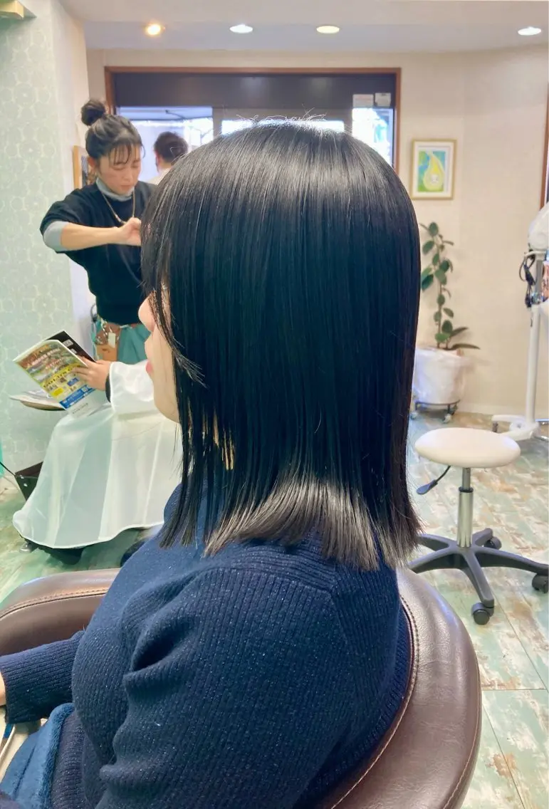 ミディアム 田牧 みゆきのヘアスタイル
