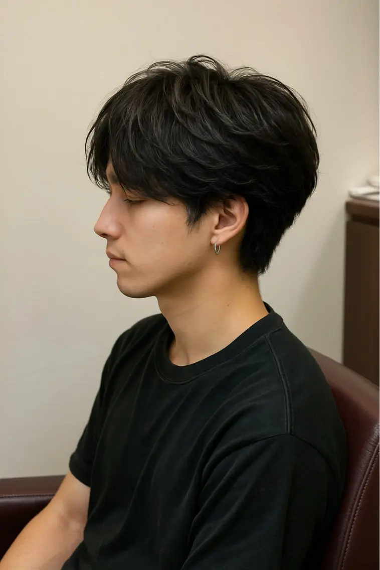 メンズ メンズパーマ カット パーマ 松崎 崇のヘアスタイル