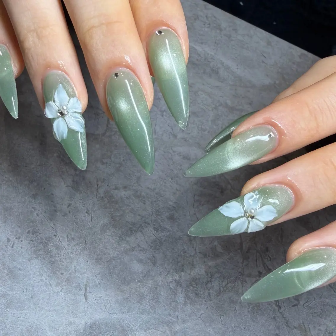 ネイル ワンカラーネイル スカルプネイル ネイルチップ ハンドネイル IROHA NAIL 横山佳那のネイルデザイン