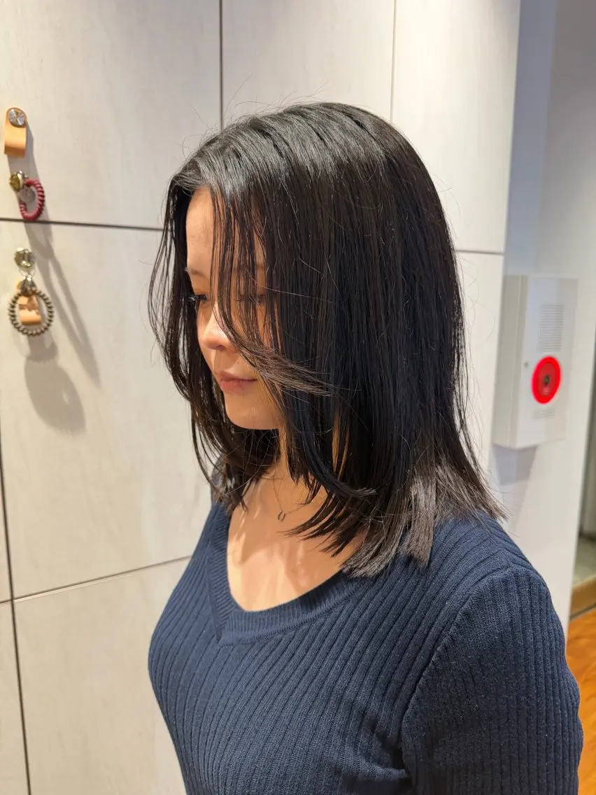 レディースカット✂️ 顔周りのレイヤー、ショート、ボブ、ロング似合わせカットで可愛いをご提案致します！の写真