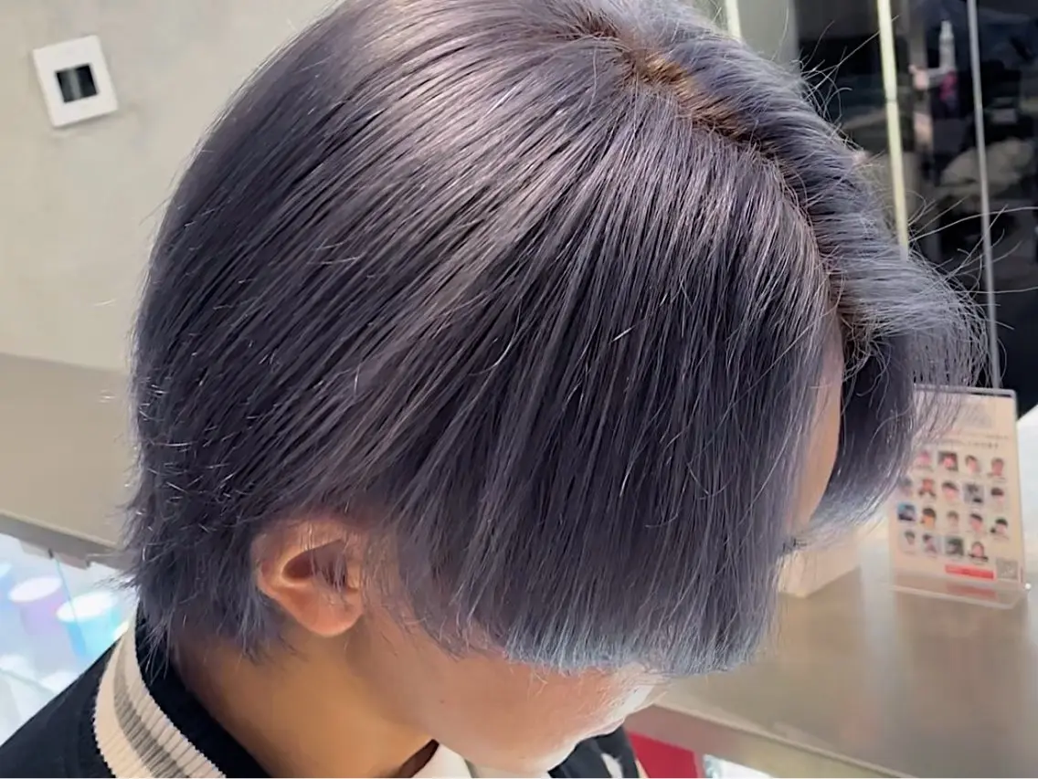 ✂️似合わせメンズカット＋1ケアブリーチ＋艶カラーの写真