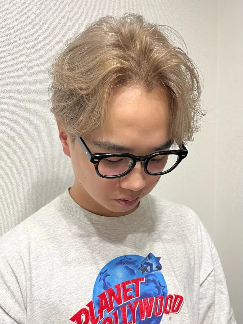 【メンズ】1ブリーチカラー / ブリーチカラーの写真