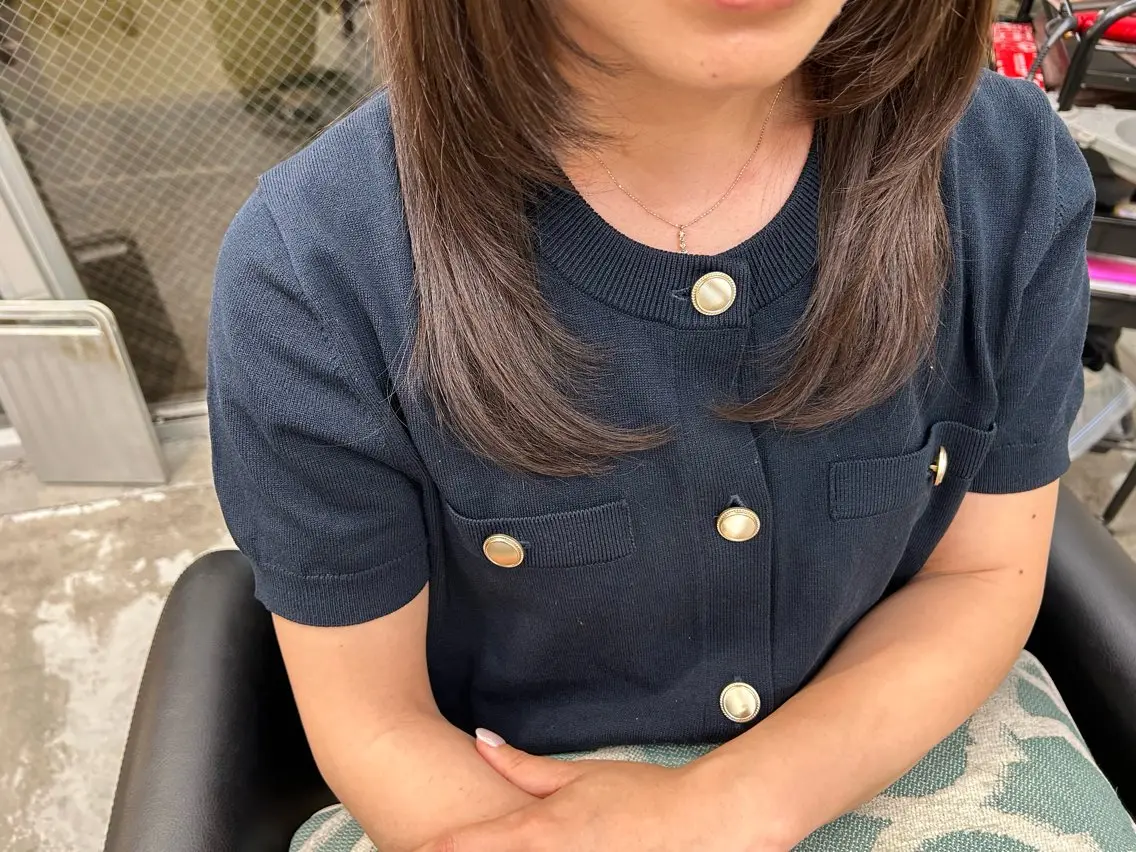 ミディアム 髪質改善/縮毛矯正 /美髪🩵イケダのヘアスタイル