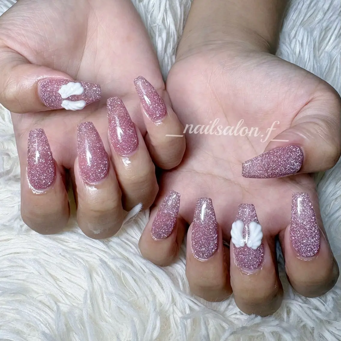 ネイル フラッシュネイル ハンドネイル Nailsalon Fのネイルデザイン