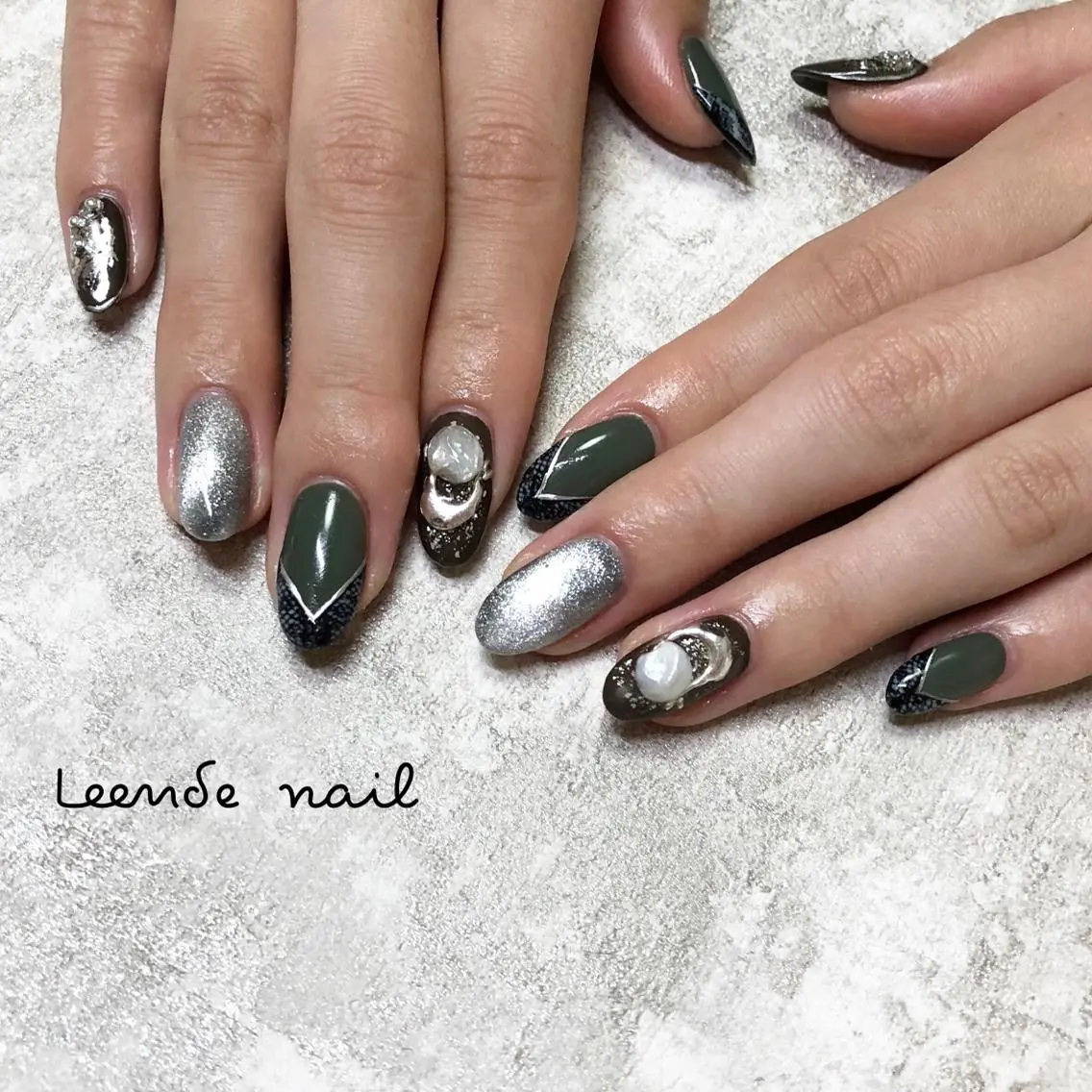 ネイル ハンドネイル Leendenail 【リエンダネイル】のネイルデザイン