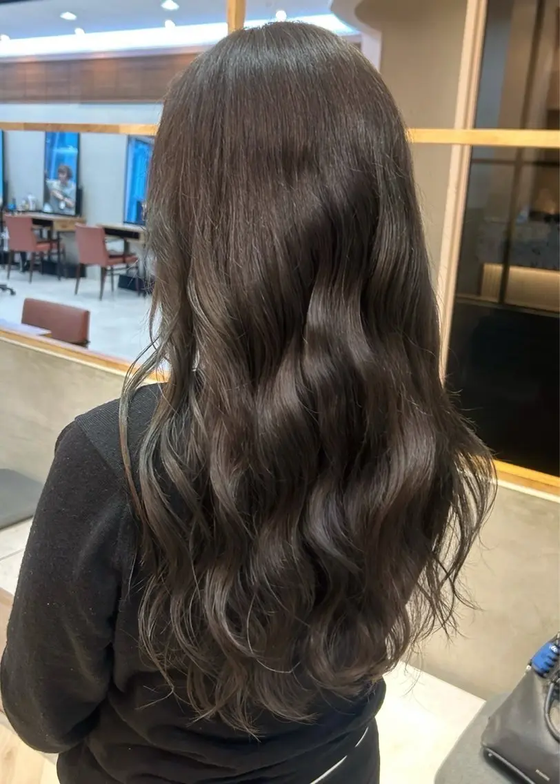 カラー 清水 なのはのヘアスタイル