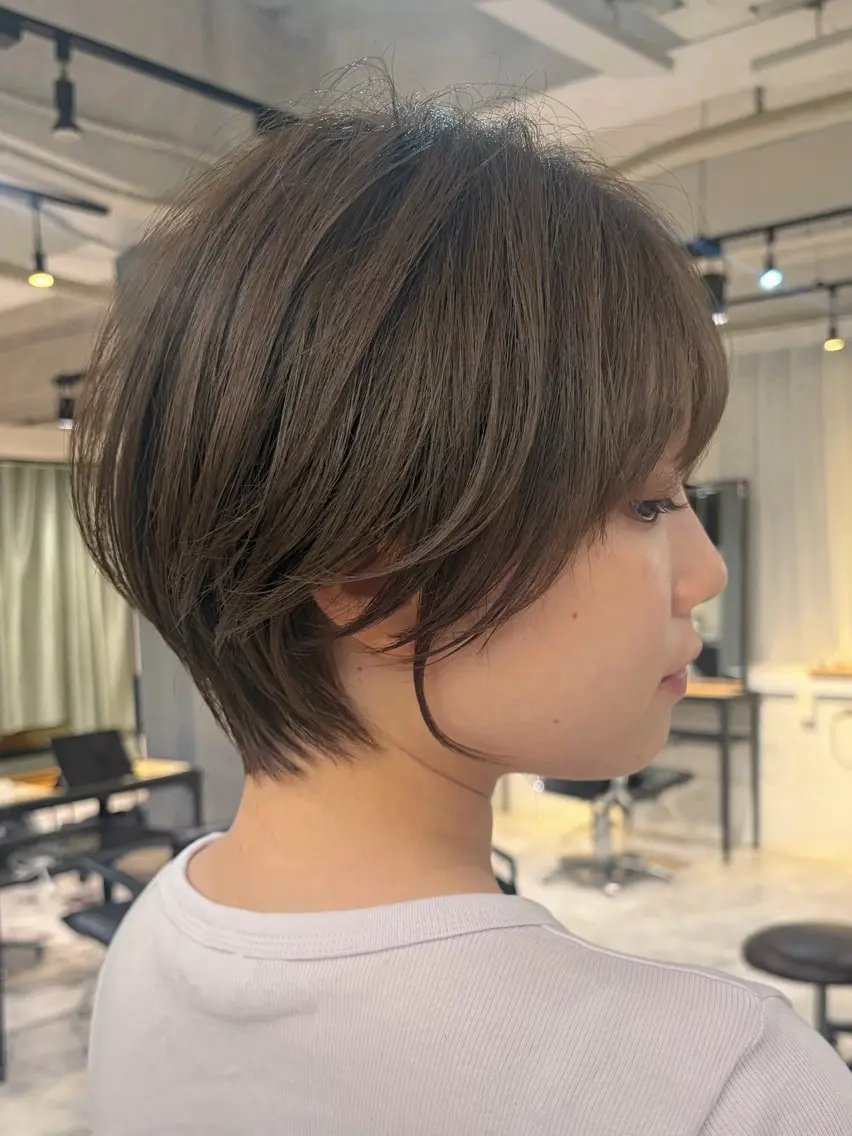 ショート 久保 佳乃のヘアスタイル