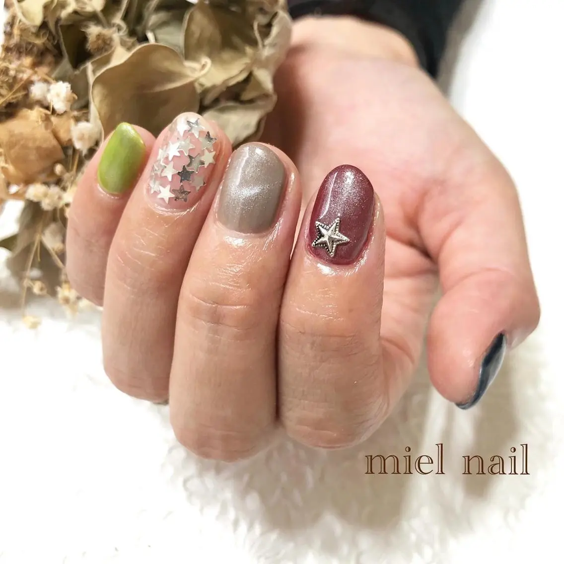 ネイル ハンドネイル miel nailのネイルデザイン