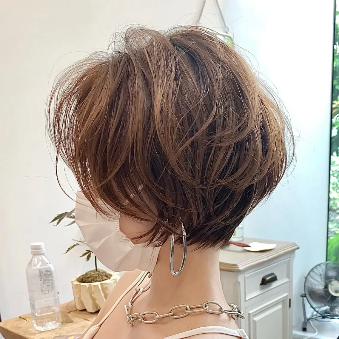 ショート カラー 大阪/豊中/ メンズパーマ/ちぇるのヘアスタイル