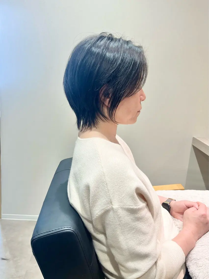 ショート 瀧　元気/ショート/ 白髪ぼかし/髪質改善のヘアスタイル