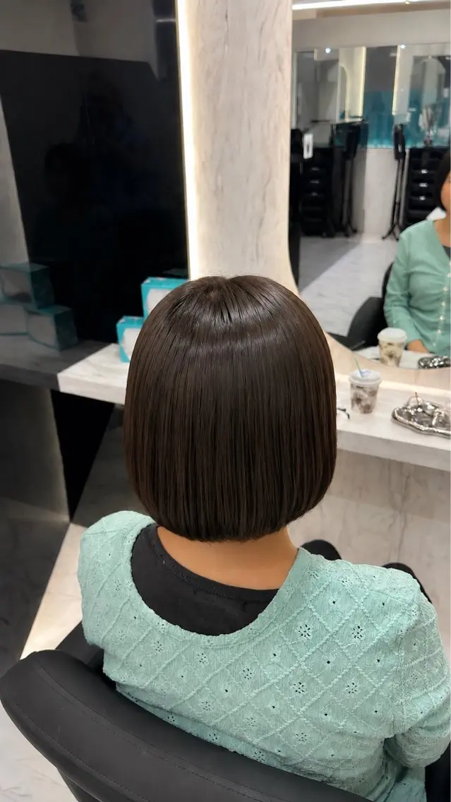 ショート パーマ 縮毛矯正 TheEctQ'n✮ Reinaのヘアスタイル