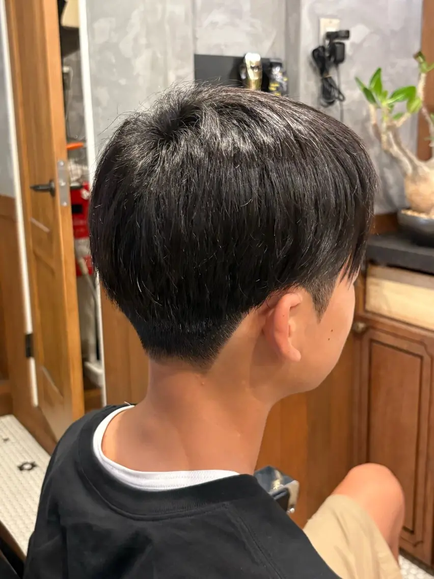 メンズ キッズ ツーブロック 刈り上げ カット 高澤 ひかるのヘアスタイル