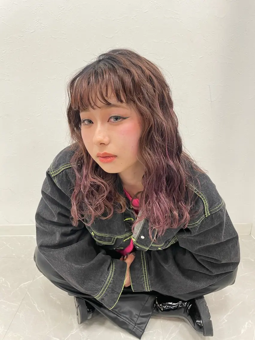 ブリーチなしのWカラー🌟の写真