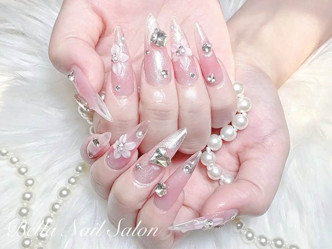 ネイル ハンドネイル Bella Nail Salonパラジェルのネイルデザイン