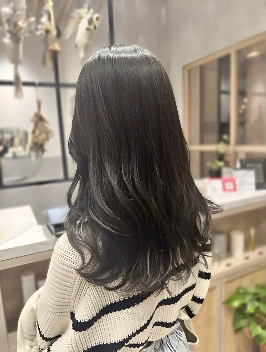 《 🎀人気メニュー》カラー➕前髪顔周りカット➕クイックトリートメント🧴の写真