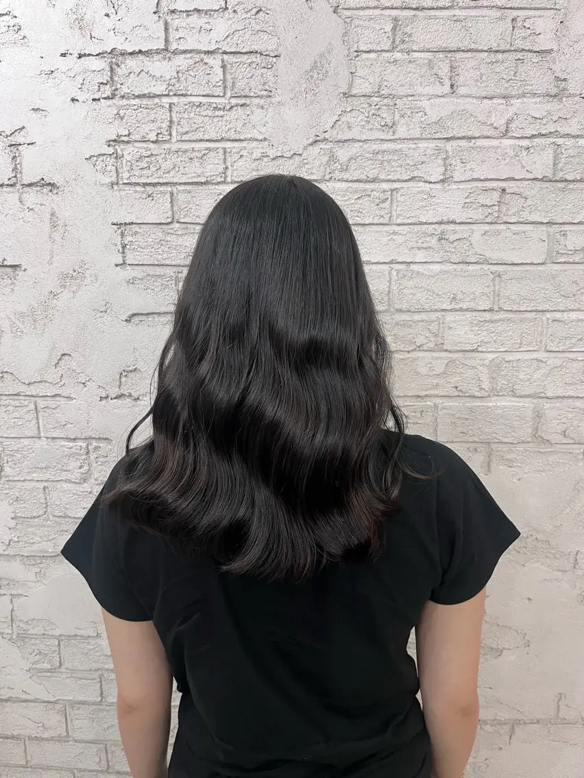 セミロング 韓国レイヤー/ブリ ーチ🩶Momo🩶のヘアスタイル