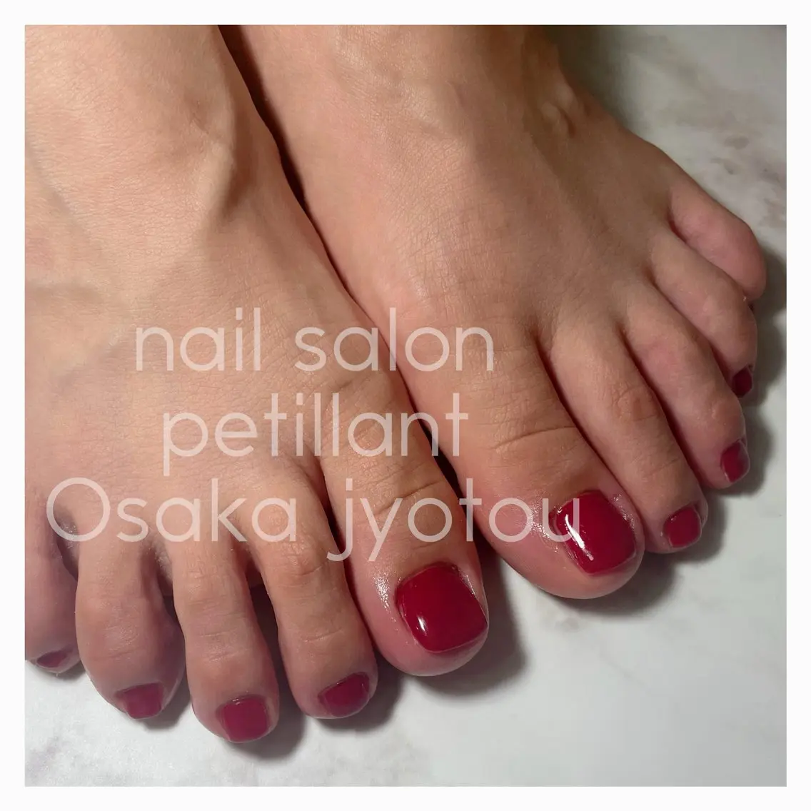 ネイル フットネイル nail salon petillantのネイルデザイン