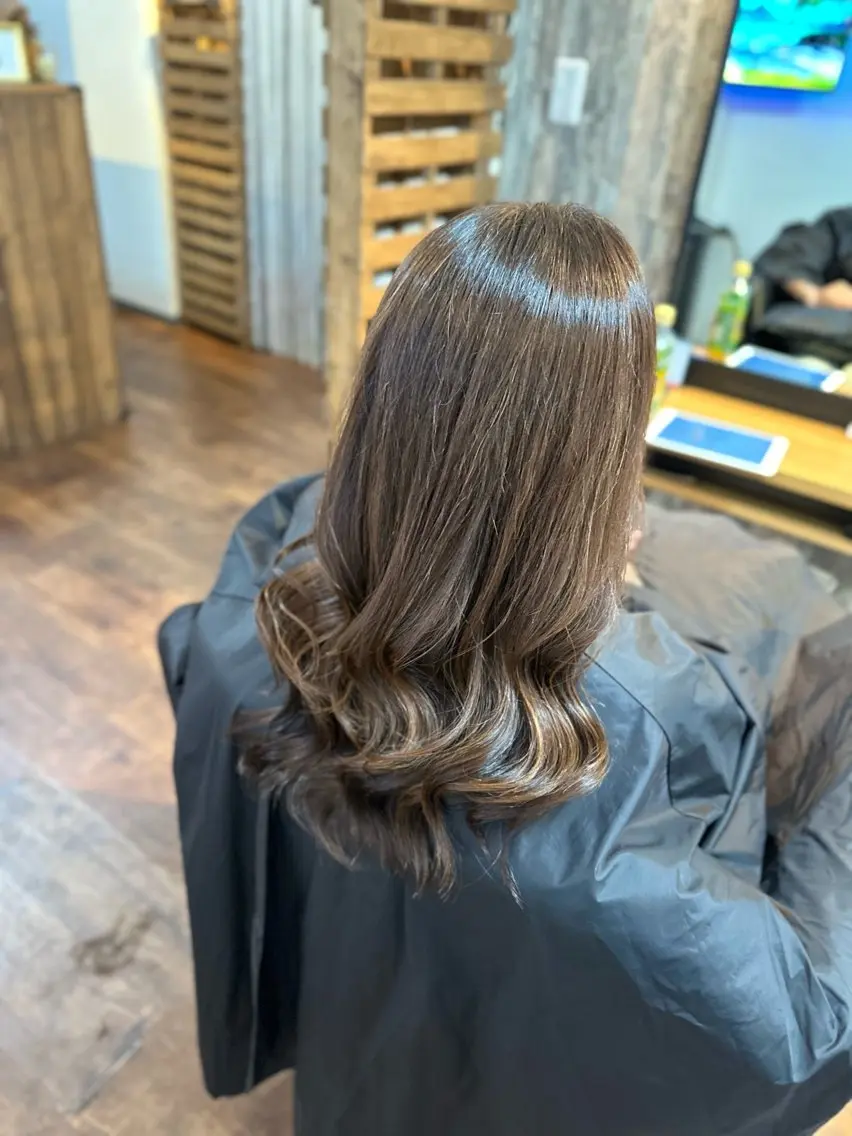 セミロング カット Luzir⭐︎ GEN⭐︎のヘアスタイル