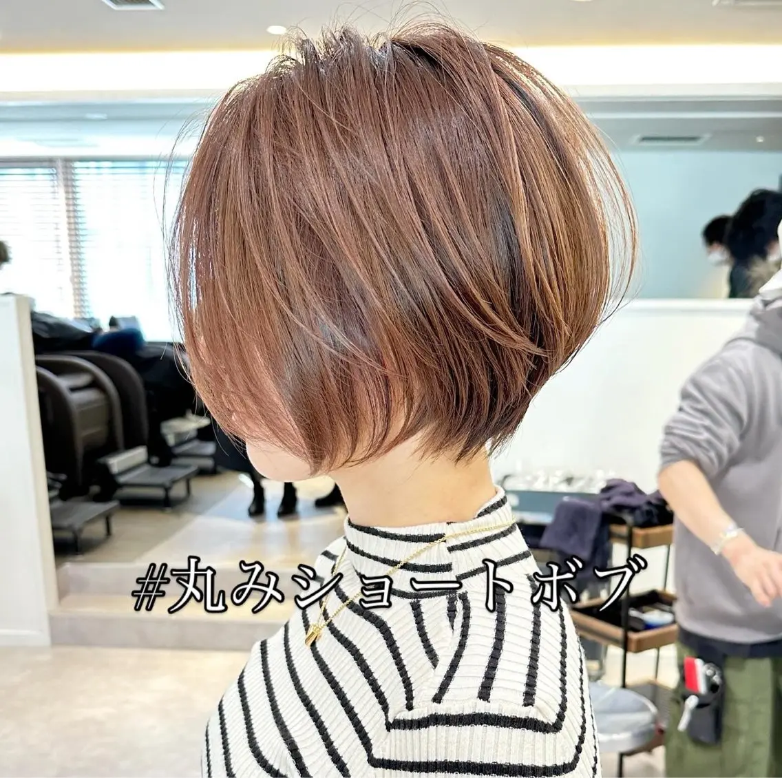 ショート 髪質改善 トリートメント カット ヘアカラー トリートメント 透明感カラー🌿‬ 似合わせ特化/‬荒砂のヘアスタイル