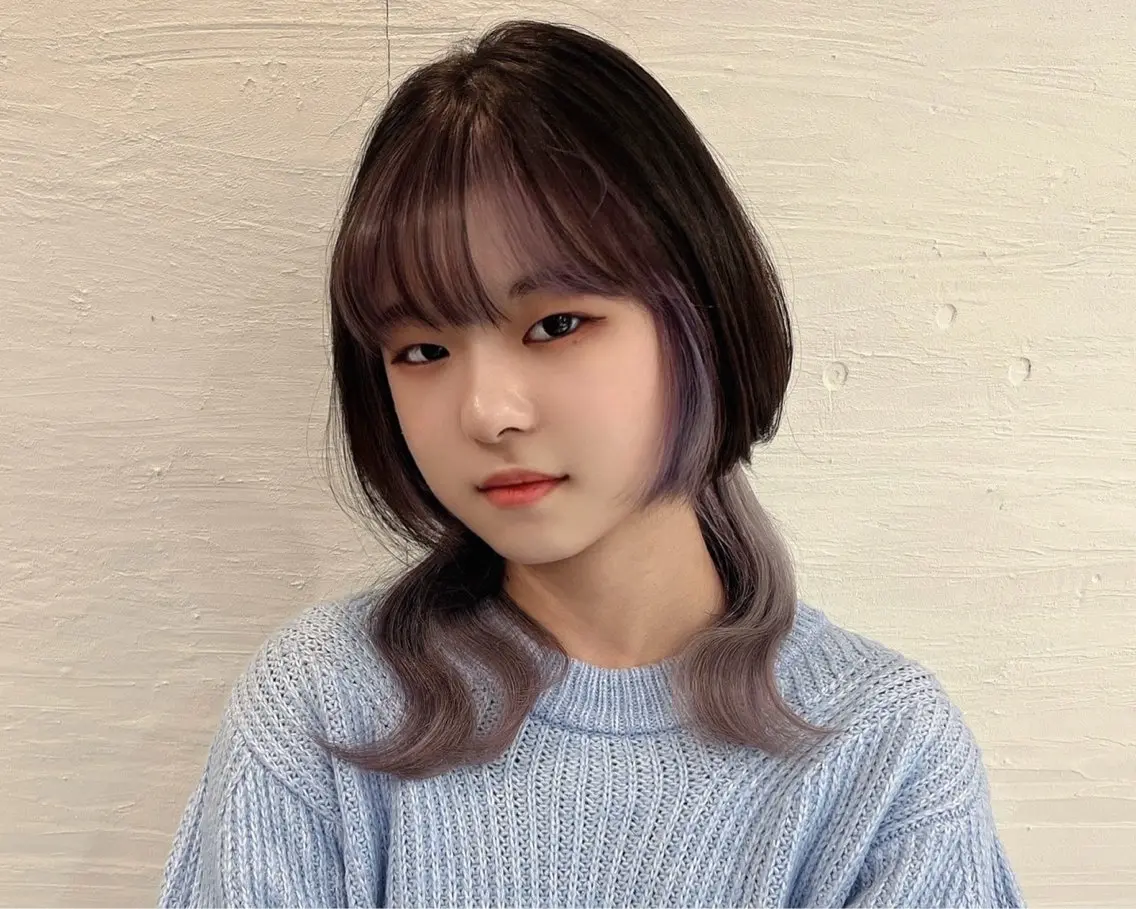 ミディアム カラー メンズ メンズブリーチ メンズハイトーン ブリーチ デザインカラー ハイトーンカラー 冨永 雄大のヘアスタイル