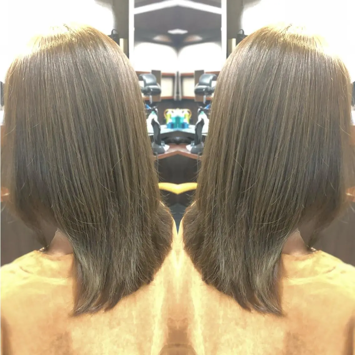 ミディアム カラー ヘアアレンジ Luzir⭐︎ GEN⭐︎のヘアスタイル