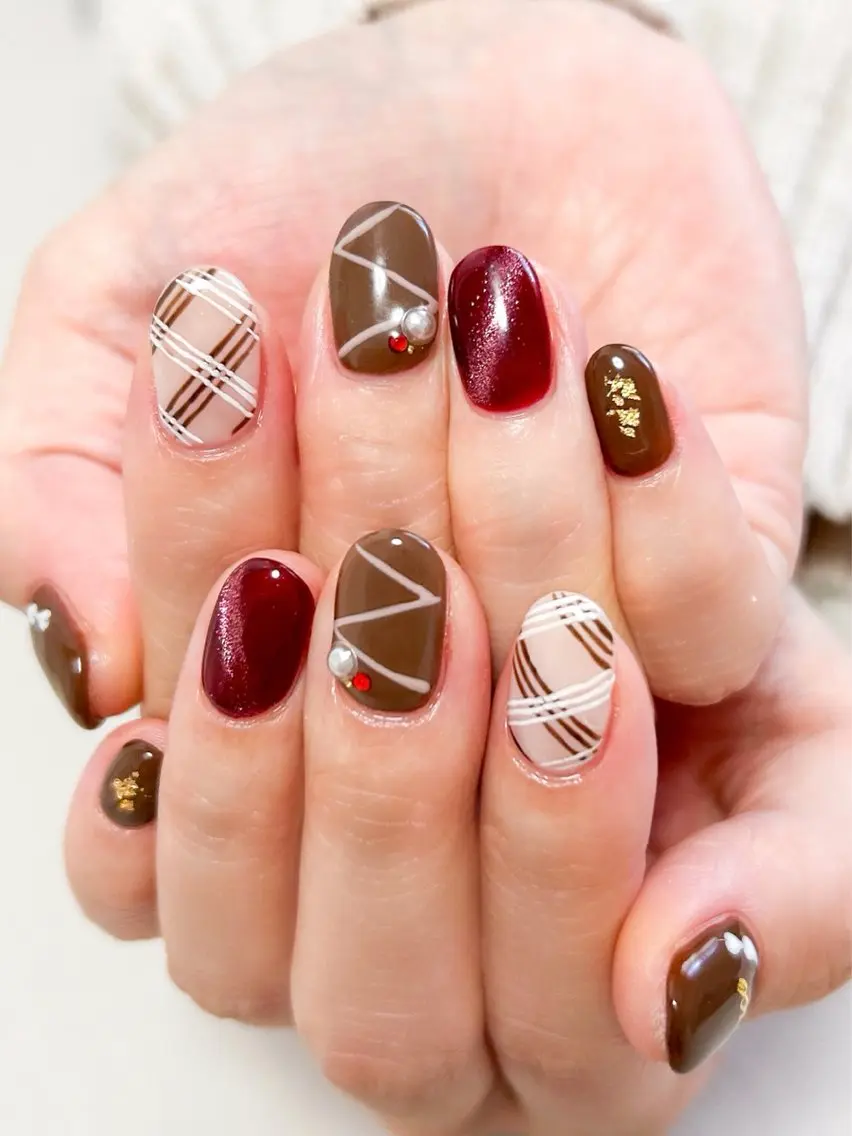 ネイル ハンドネイル Lilly nail オーナーMikuのネイルデザイン