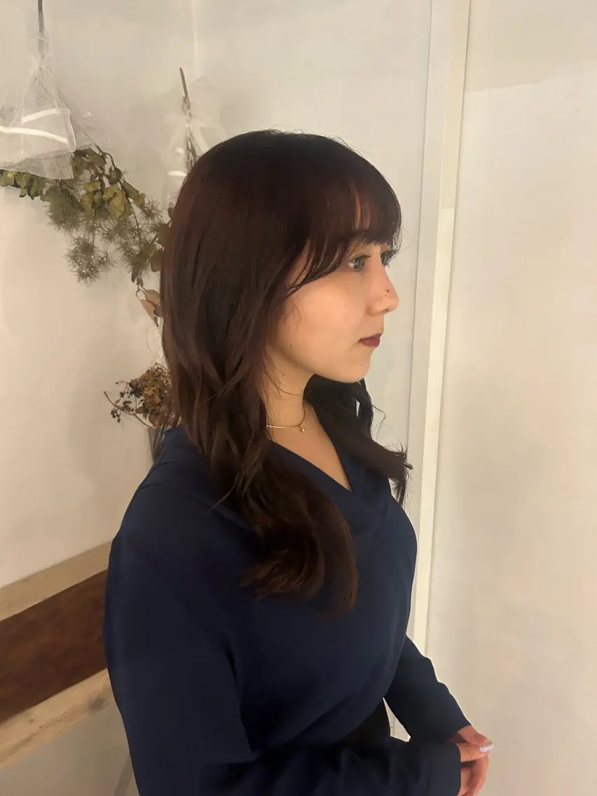 カラー かがやしづ ⭐️カラーモデルのヘアスタイル