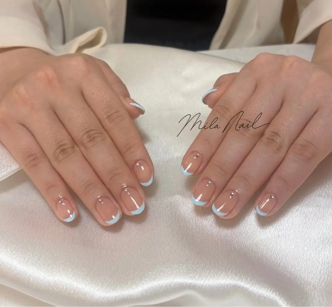 ネイル フレンチネイル Mila Nailのネイルデザイン