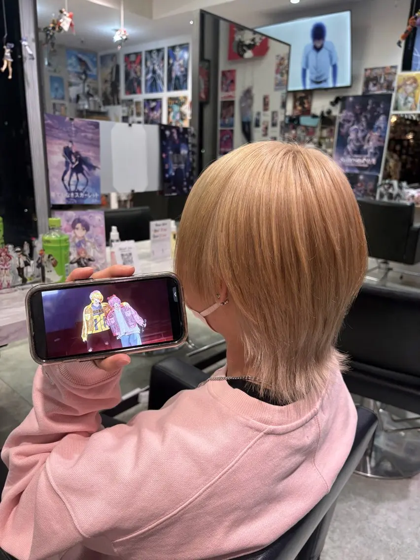 ショート カラー ヘアカラー トリートメント 推しカラー/ ミクのヘアスタイル