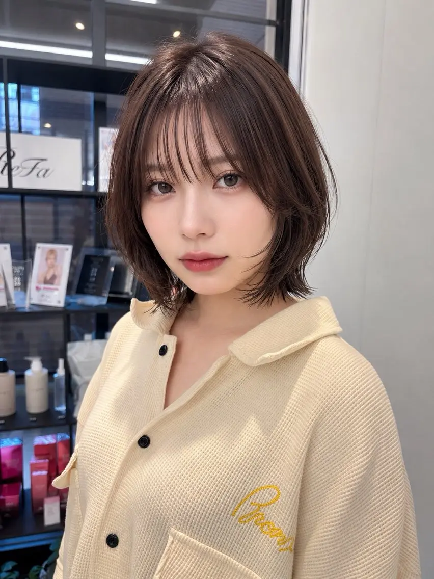 ショート レイヤー似合わせ カット/山下凌生のヘアスタイル