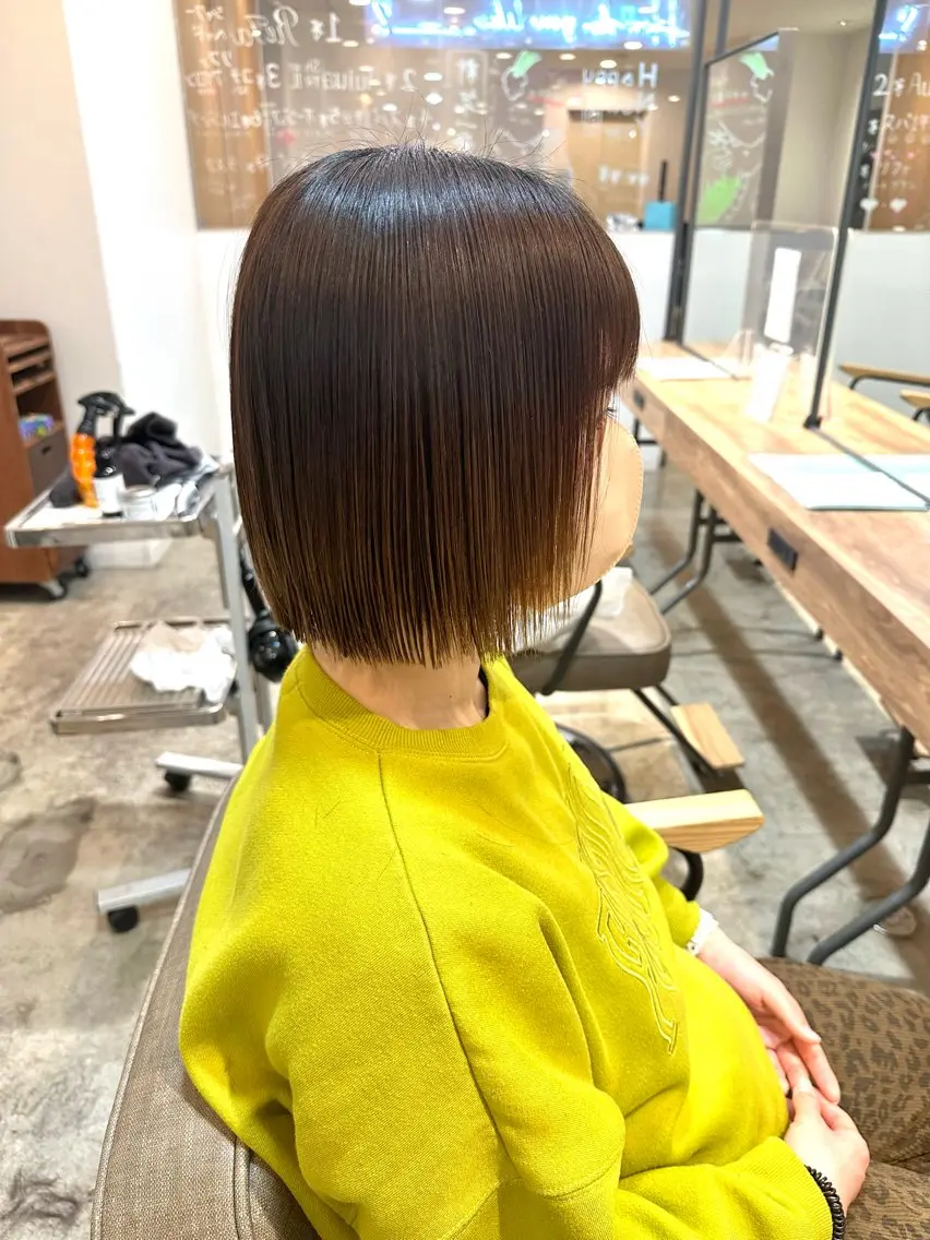 ミディアム ボブ ボブ特化美容師 /荒井悠葵のヘアスタイル