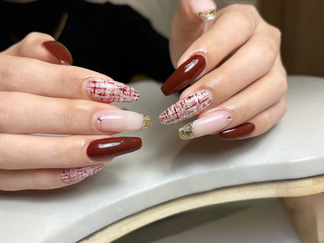 ネイル ハンドネイル r'e blanc wakaのネイルデザイン