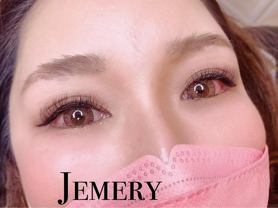 マツエク・マツパ フラットラッシュ Lカール マツエク 💎 Jemery 💎のマツエク・マツパデザイン