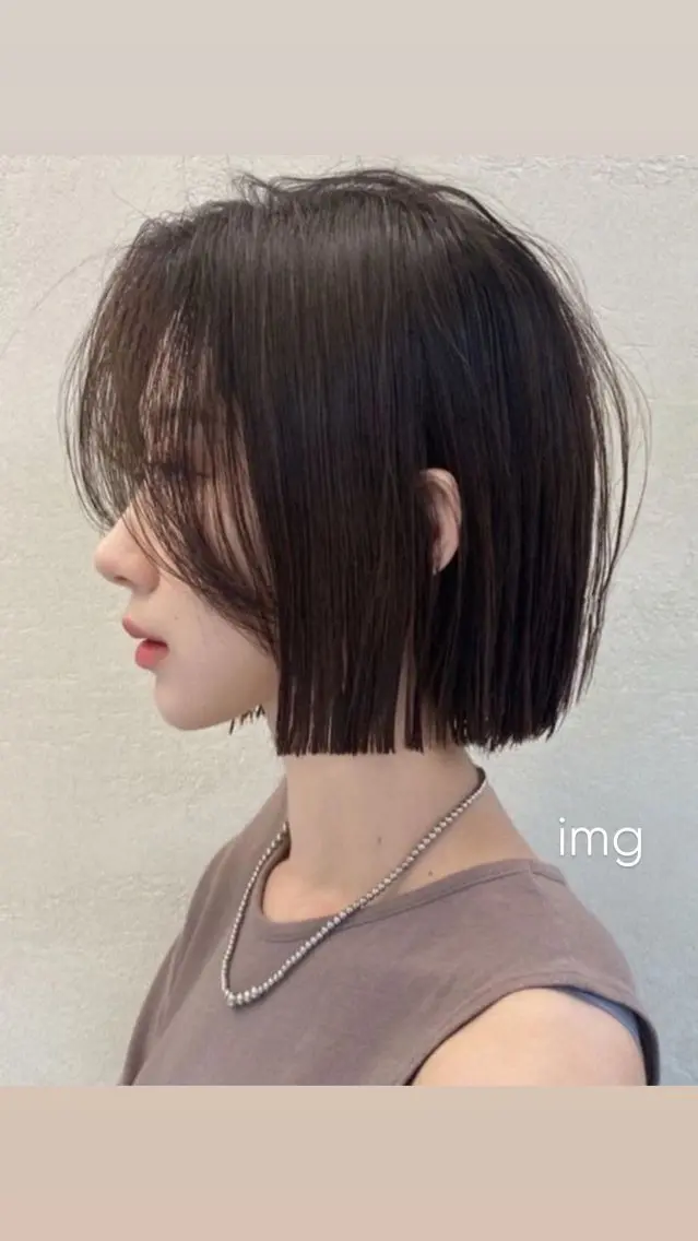 ショート ヘアカラー 似合わせ/透明感 カラー/ソウイチロウのヘアスタイル