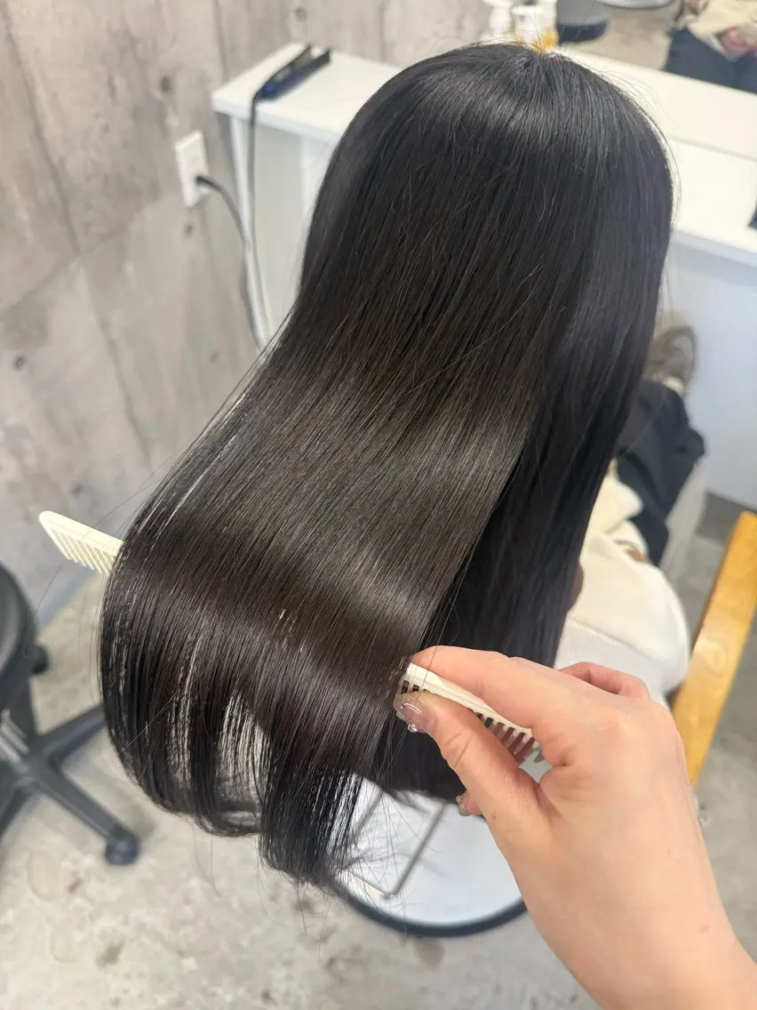 ロング カット トリートメント ageless/ 髪質改善marinaのヘアスタイル