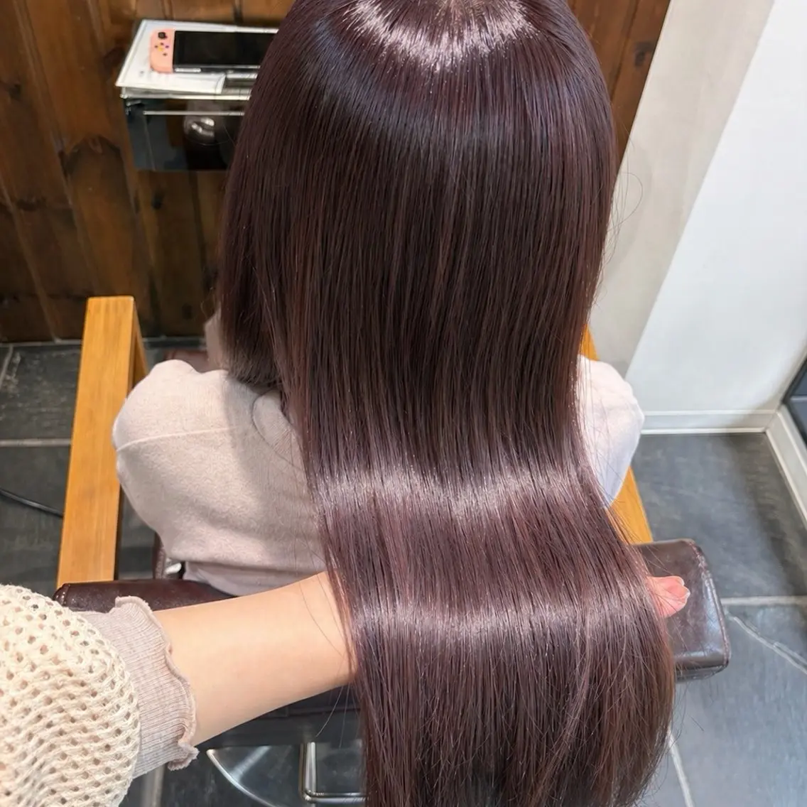 ロング 髪質改善 トリートメント カット ヘアカラー トリートメント ruen大分駅店/ chitoseのヘアスタイル