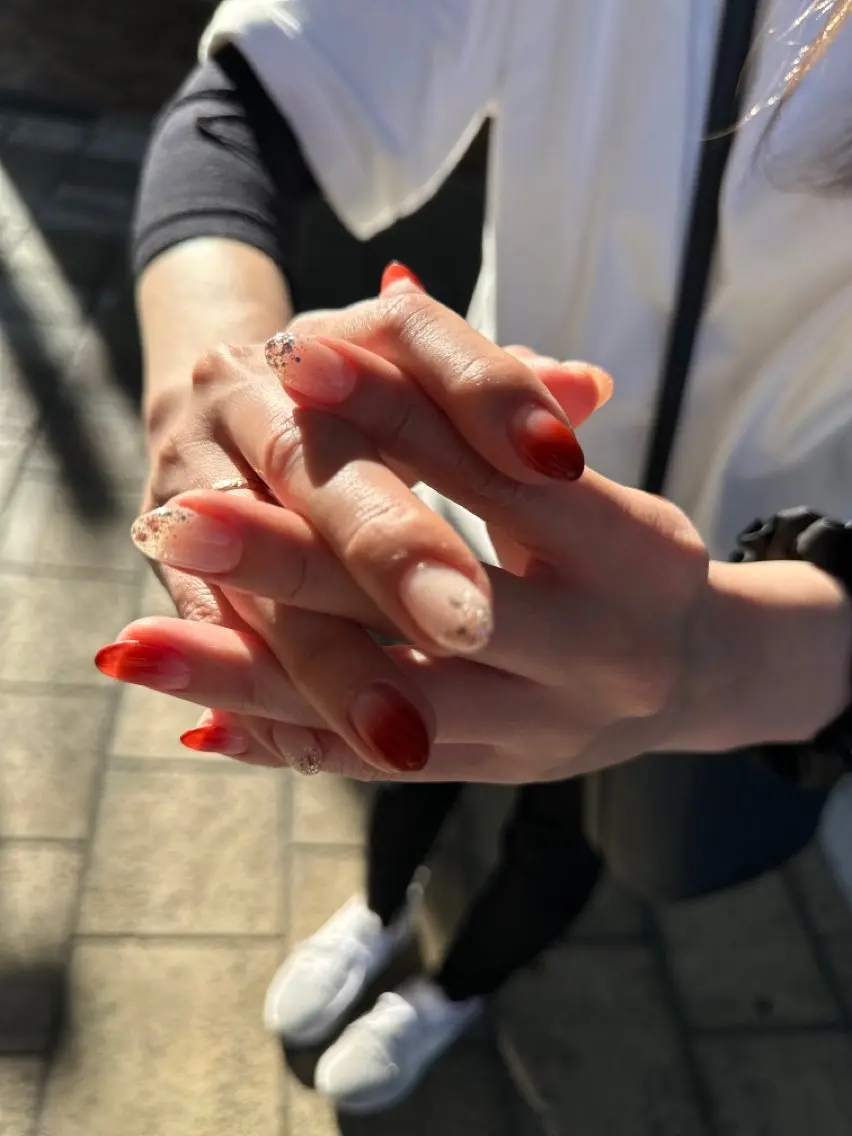 ネイル ハンドネイル フットネイル nailsalon ∞ ﾐｶﾅﾙ ∞のネイルデザイン