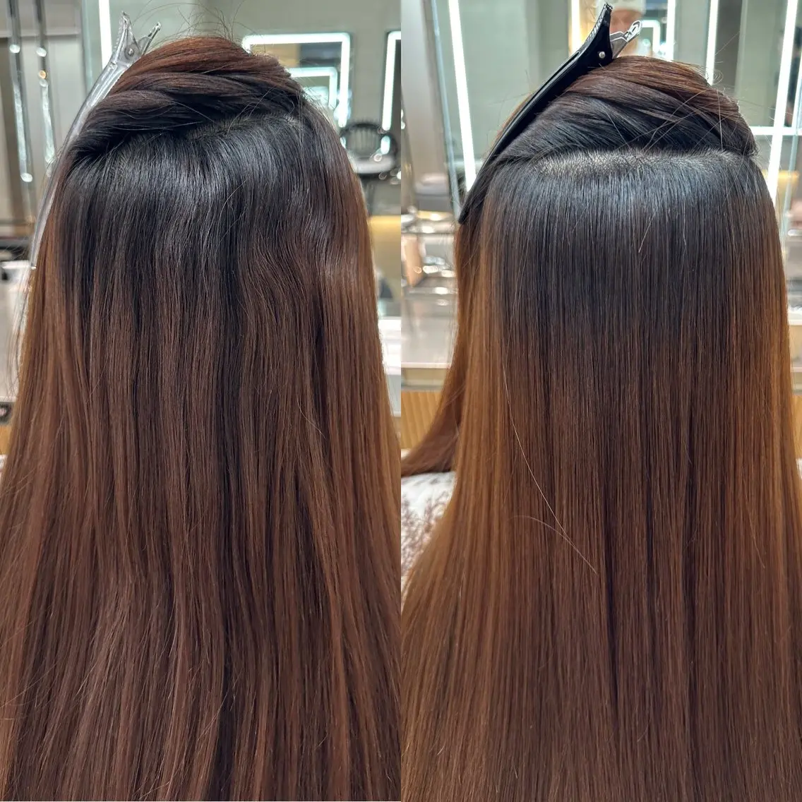 ロング カット 縮毛矯正 トリートメント ✨髪質改善特化✨副 店長椎葉信乃介のヘアスタイル