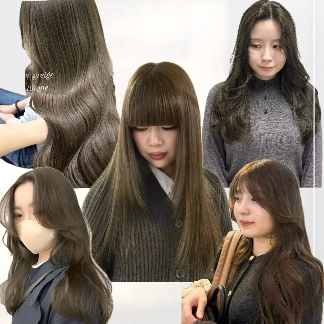 ロング カット ヘアカラー トリートメント 盛れる透明感カラー momokaのヘアスタイル