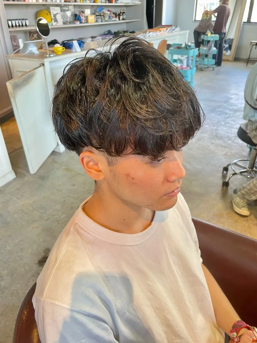 パーマ メンズ 新規再来率No.1 金山/メンズパーマのヘアスタイル
