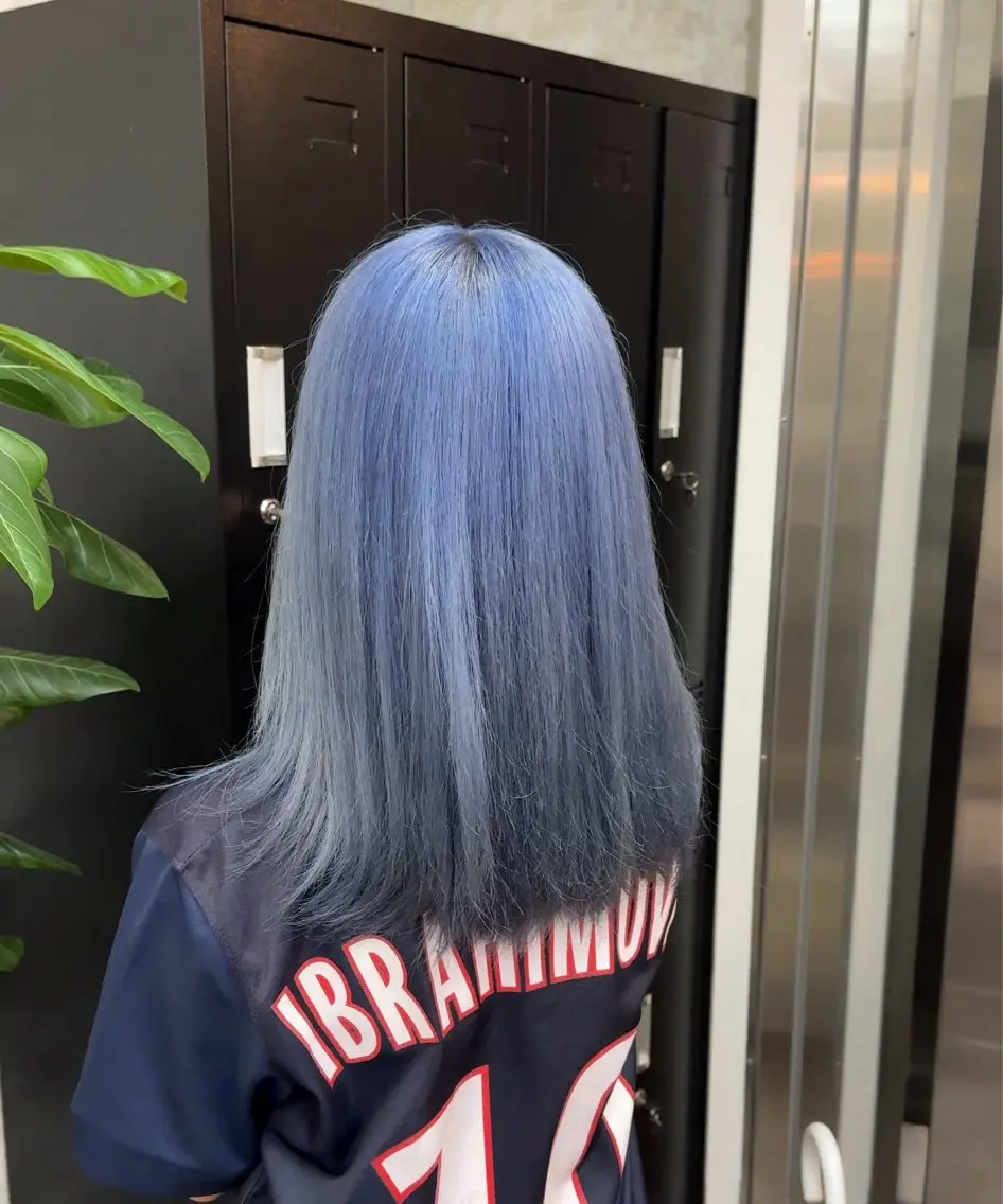カラー 坂元 姫夏のヘアスタイル