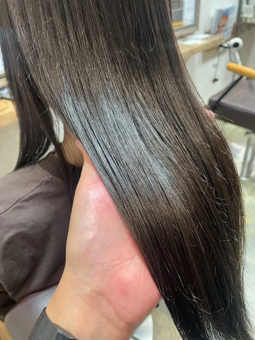 ロング カラー 透明感カラー カット ヘアカラー 三川 啓英 / 縮毛矯正/髪質改善のヘアスタイル