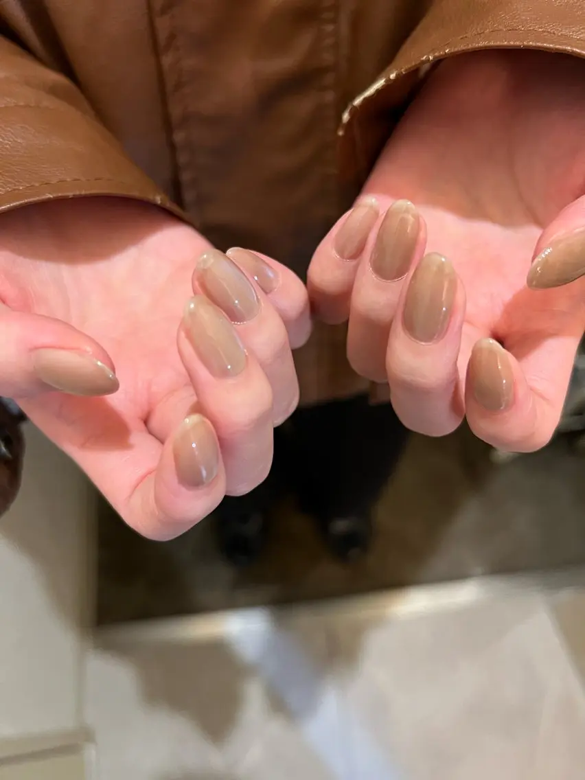 ネイル シンプルネイル urun eriのネイルデザイン