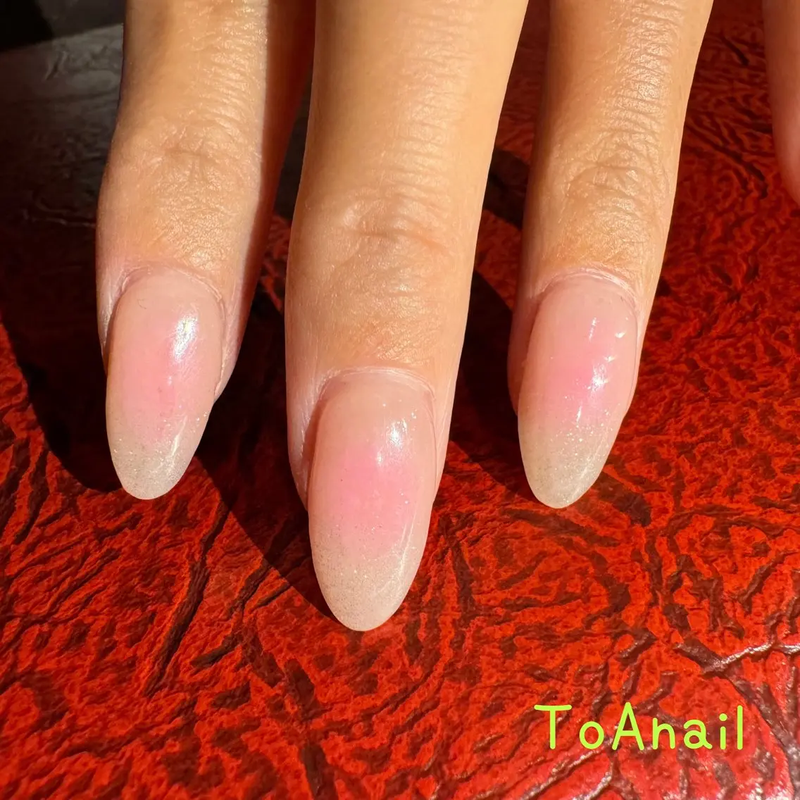 ネイル チークネイル ToA nailのネイルデザイン