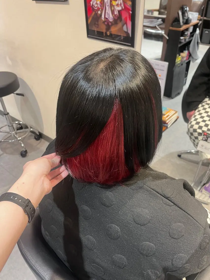 カラー ヘアカラー OFF-KAi!! 💫みゆうのヘアスタイル