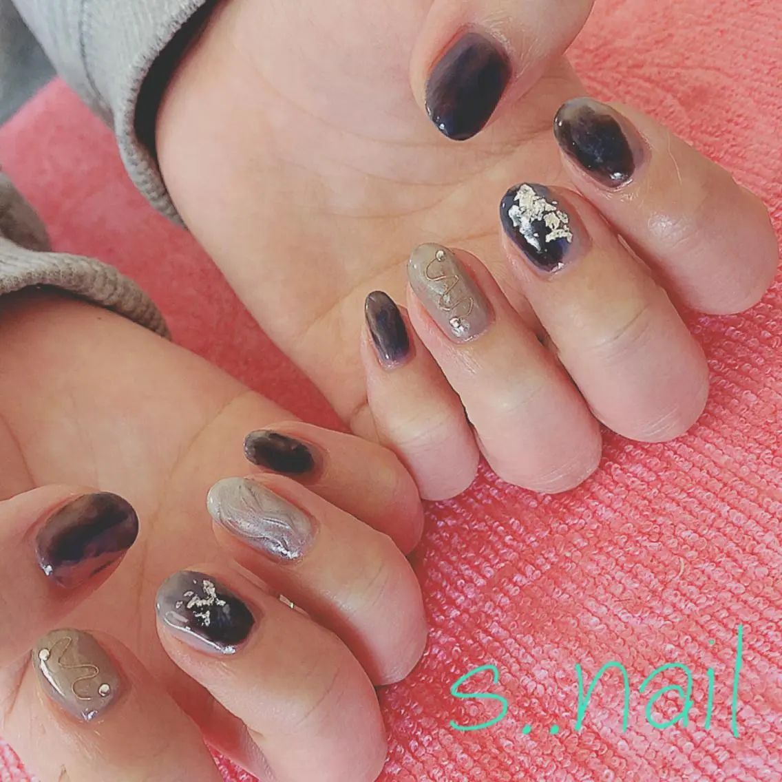 ネイル ニュアンスネイル ハンドネイル フットネイル s..nail / MORITAのネイルデザイン