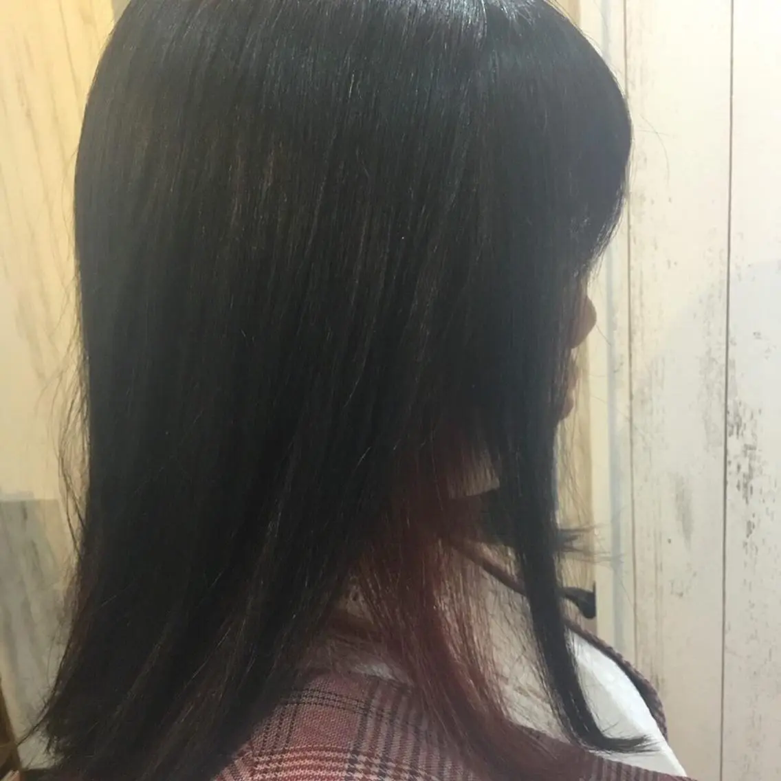 セミロング カラー embrace エンブレイスのヘアスタイル
